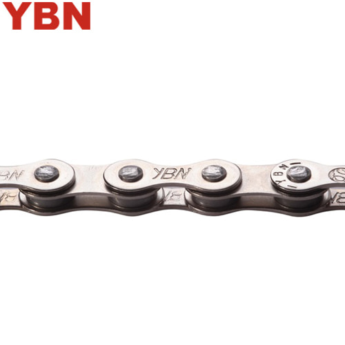 YBN 싱글 크롬코팅 체인 S512H-S2