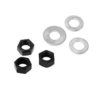 2-spd axle nuts/washers