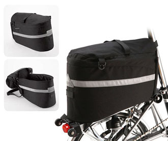 Brompton Racksack for rear carrier, c/w frame+strap
